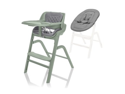 Zopa Set stolička Inpira + novorodenecký set, Pistacio  Green