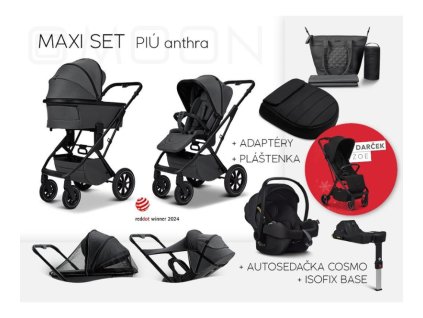 moon piu maxi set anthra s kocikom zoe zdarma