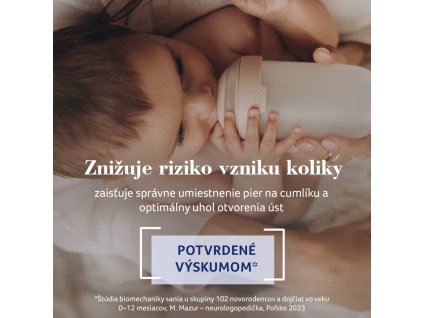 lovi cumlik dynamicky mammafeel 3m 1ks pomaly farba bezova