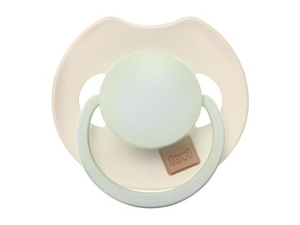 lovi cumlik svietiaci silikonovy dynamicky prime 6 18m 2ks ivoryblush