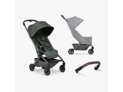 joolz aer2 bundle set s plastenkou a madlom forest green