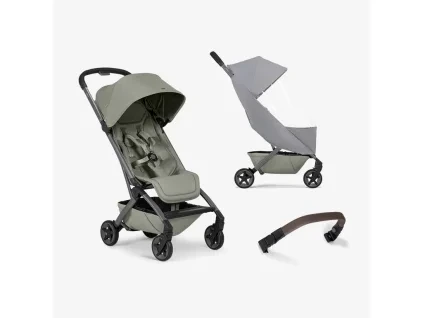 joolz aer2 bundle set s plastenkou a madlom sage green