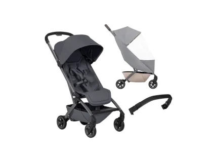 joolz aer2 bundle set s plastenkou a madlom stone grey