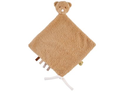 NATTOU Maznáčik plyšový maxi Teddy medvedík 28 x 28 cm, 0m+