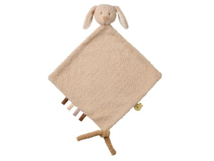 NATTOU Maznáčik plyšový maxi Teddy zajačik 28 x 28 cm, 0m+
