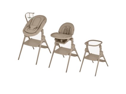 ANEX Stolička jedálenská Ozy 3v1 Fluff