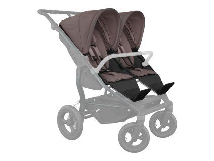 Tfk stroller seats duo brown