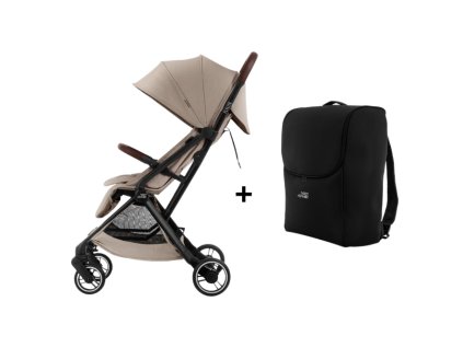 britax flylite teak s prepravnou taskou