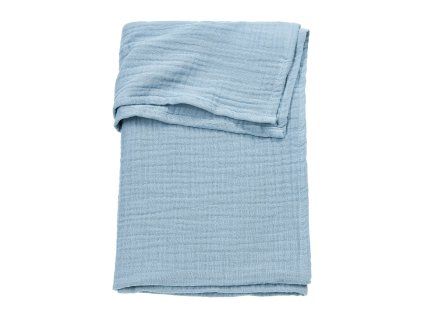6231 2 muselinova prikryvka 100 x 150 jeans blue