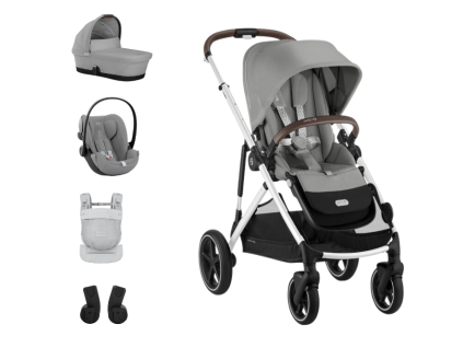 Cybex Gazelle S BUNDLE SET S + nosič AMYA 2026 - Stone Grey