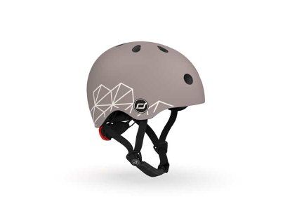 96563 Helmet size XXS brown lines