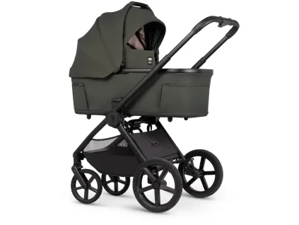 Hunter x Venicci Upline 3 Dark Olive Carrycot 1