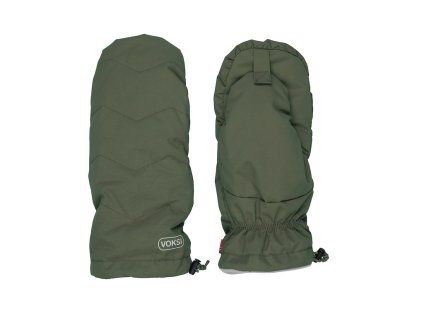 Voksi Stroller Mitten thyme green light grey