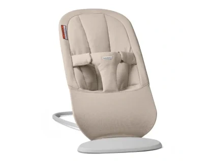 babybjorn lehatko begin woven sand gray