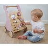 W7208 Jabadabado Drevené chodítko s aktivitami Zajačik