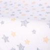 CEBA Poťah na prebaľovaciu podložku 50x70-80 cm 2 ks Light Grey+Yellow Stars