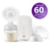 Philips AVENT Odsávačka materského mlieka elektronická Premium nabíjacia SCF396