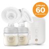 Philips AVENT Odsávačka materského mlieka elektronická nabíjacia DUO SCF398