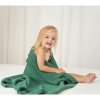 Lullalove Bambusová deka - Smaragdová zeleň