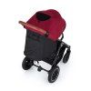 PETITE&MARS Kočík športový Street+ Air Oak Deep Ruby Complete + nánožník