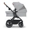 KINDERKRAFT Kočík kombinovaný B-tour Lite 3v1 Light Grey