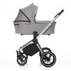 Zopa SET Športový kočík Move Cross + korba XL + autosedačka, Silver Grey/Silver