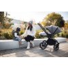 Zopa SET Športový kočík Move Cross + korba XL + autosedačka, Silver Grey/Silver