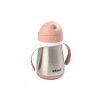 Béaba Hrnček termoizolačný so slamkou nerez 250ml Pink