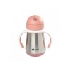Béaba Hrnček termoizolačný so slamkou nerez 250ml Pink