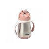 Béaba Hrnček termoizolačný so slamkou nerez 250ml Pink