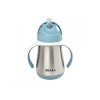 Béaba Hrnček termoizolačný so slamkou nerez 250ml Blue