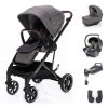 Zopa Set kočárek Quest+ korba+ adaptéry+ autosedačka+ báza, Tornado Grey/Black