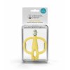 HRYZÁTKO A ZUBNÁ KEFKA MATCHSTICK MONKEY TEETHER YELLOW