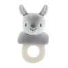 PETITE&MARS Hryzačka s hrkálkou veverička Boby
