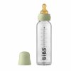 BIBS Baby Bottle sklenená fľaša 225ml - Sage