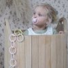 BIBS Loops krúžky 12ks - Sand / Dark Oak / Vanilla