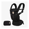ERGOBABY Omni Breeze - Onyx black+zavinovačka Swaddler zdarma
