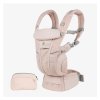 ERGOBABY Omni Breeze - Pink quartz+zavinovačka Swaddler zdarma