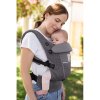 ERGOBABY Adapt Soft Flex Mesh nosítko - Graphite grey+zavinovačka Swaddler zdarma