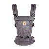 ERGOBABY Adapt Soft Flex Mesh nosítko - Graphite grey+zavinovačka Swaddler zdarma