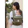 ERGOBABY ADAPT Soft Flex Mesh nosítko - Olive green+zavinovačka Swaddler zdarma