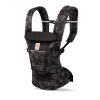 ERGOBABY Adapt nosítko Soft Flex Mesh - Onyx blooms+zavinovačka Swaddler zdarma