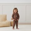ERGOPOUCH Overal na spaní organická bavlna Layers Cocoa 3-6 m, 6-8 kg, 1 tog