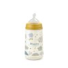 SUAVINEX | Dojčenská fľaša Dreams anatomická M silikón 270 ml - žľtá