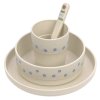 Dish Set PP/Cellulose Happy Rascals Smile sky blue