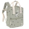 Mini Square Backpack Happy Prints light olive