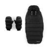 Nuna set fusak + rukavice - winter stroller set footmuff & gloves w/bag