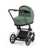 cybex e priam frame rose gold leaf green 8