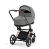 Cybex Priam 4.0 Kombinovaný kočík 4v1  - MIRAGE GREY+fusak zdarma