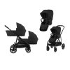 CYBEX Gold Gazelle S Lux + Gazelle S Cot S Twin Set - Moon black
